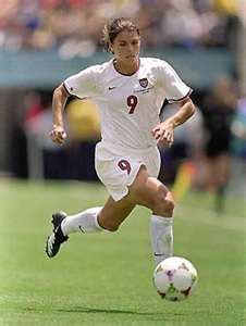 Biography: Mia Hamm Biography USA Soccer Player Current News Olympic Profile.