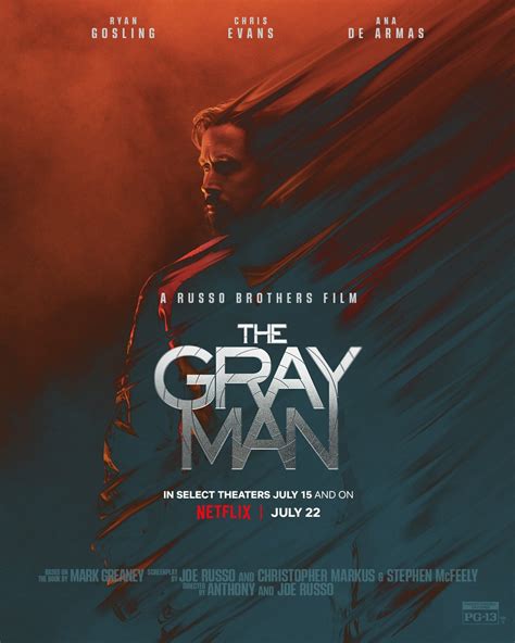 Affiche du film The Gray Man - Photo 1 sur 27 - AlloCiné