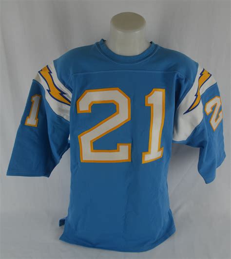 Lot Detail - John Hadl Vintage San Diego Chargers Professional Model ...