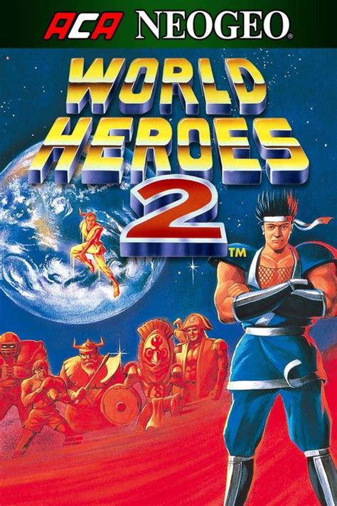 World Heroes 2 (1993) box cover art - MobyGames