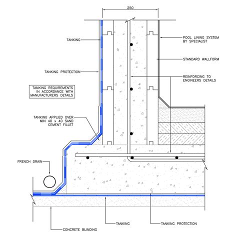 Swimming Pool Section - BecoWallform | Pool construction, Swimming pool construction, Indoor ...