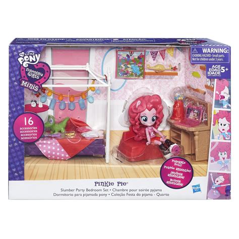 Pinkie Pie Slumber Party Bedroom Set now on Amazon | MLP Merch