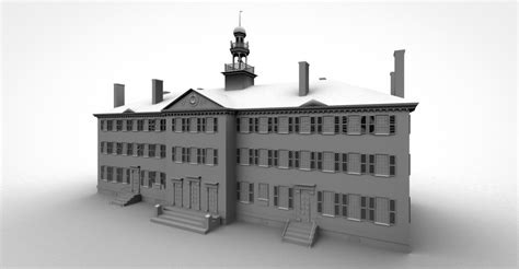 Dartmouth Hall: 3D Model | Cooper Thomas