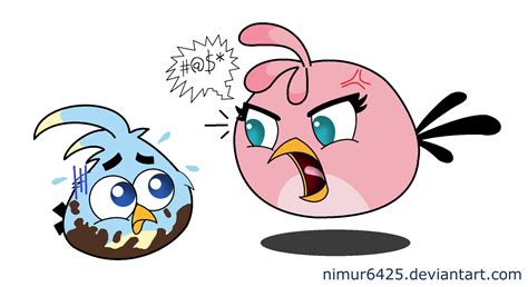 Luca Angry Birds Stella Characters - art-puke