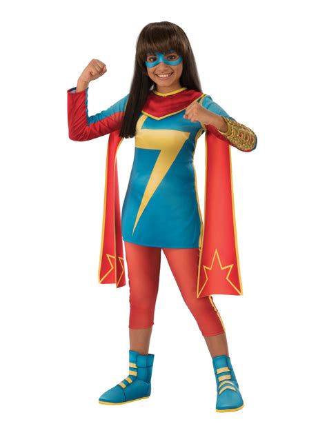 Marvel Rising-Secret Warriors Ms. Marvel Costume - PartyBell.com