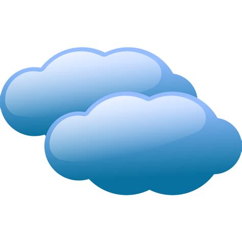 Weather Forecast Symbols Cloudy