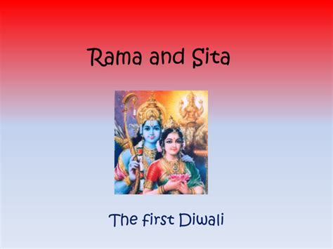 Rama and Sita the first Diwali | Teaching Resources