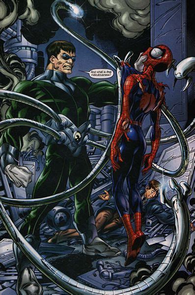 Ultimate Spidey vs. Doc Ock - Spider-Man villains Fan Art (2113714 ...