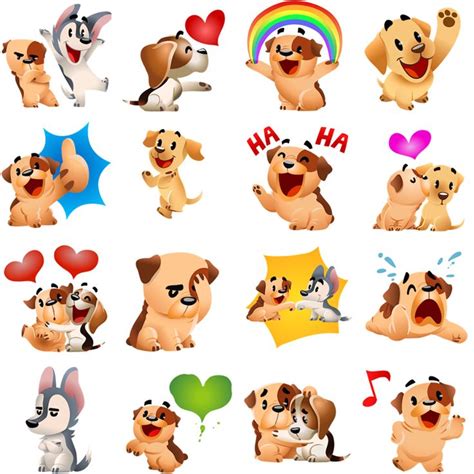 Messenger | Messenger stickers, Chums, Cartoon dog