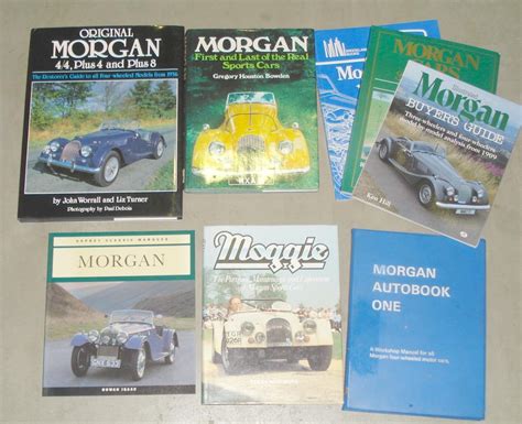 Bonhams Cars : A quantity of Morgan books,