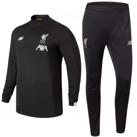 Liverpool FC light black training technical tracksuit 2019/20 - New Balance