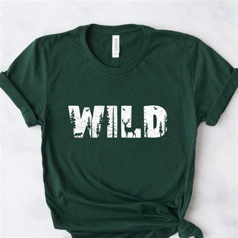 Wild Shirt, Wildlife Conservation Graphic Tee | 1000 | Shirt design ...