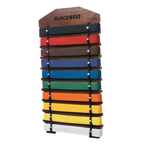 Karate Belt Rack | Display - 10 Level Karate Taekwodno Equipment ...