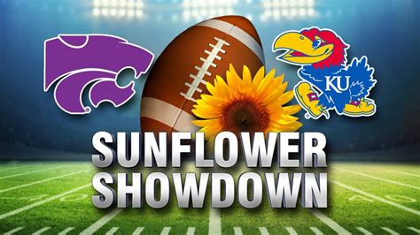 Kickoff time and TV info announced for Sunflower Showdown