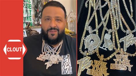 DJ Khaled Gets A Whole New Jewelry Collection Of His Family Ties In The Music Industry! - YouTube