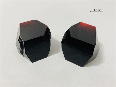 Two Single Crystals of Cobalt Ammonium Sulfate. : r/crystalgrowing