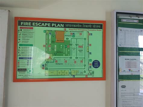 Factory Evacuation plan | Evacuation plan, Emergency evacuation plan, Escape plan