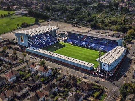 Aerial Pictures of Tranmere Rovers - Prenton Park