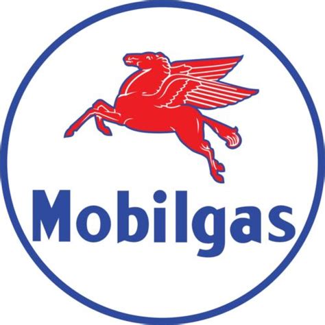 You Choose Size Mobilgas Mobil Gas Logo Color Vinyl Decal Sticker Home ...