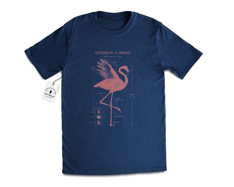 Flamingo Anatomy T Shirt Caribbean Flamingo Shirt Flamingo - Etsy