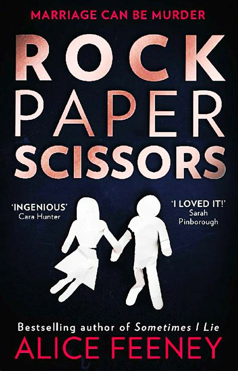 Books - Review Of Rock Paper Scissors By Alice Feeney - 2021- Brilliant ...