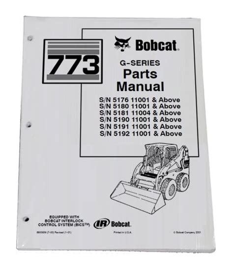 Bobcat 773 Skid Steer Parts Catalog - Part Number # 6900939 - Walmart.com