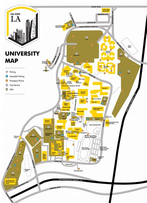 California Institute Of The Arts Campus Map - Printable Maps