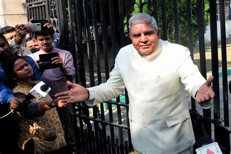 Guv Jagdeep Dhankhar asks Mamata Banerjee to withdraw her comments on ...