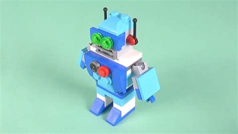 LEGO Robot Building Instructions - LEGO Classic 10402 "How To" - YouTube