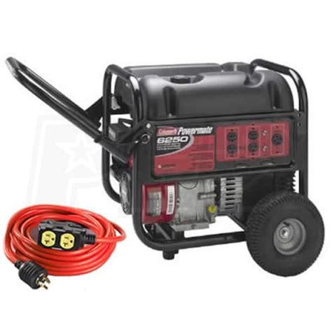 Coleman Powermate PM0545008 5000 Watt Portable Generator w/ Cord