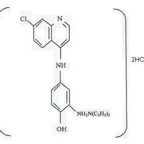 the chemical structure of amodiaquine. | Download Scientific Diagram