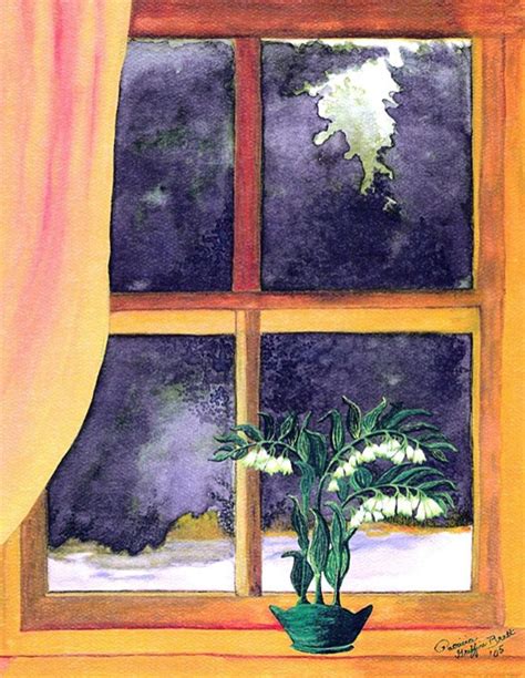 Through the Window Fine Art Print Original Watercolor - Etsy