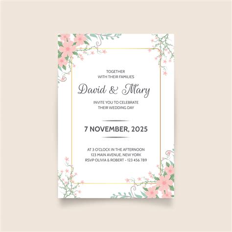 Wedding invitation | Behance