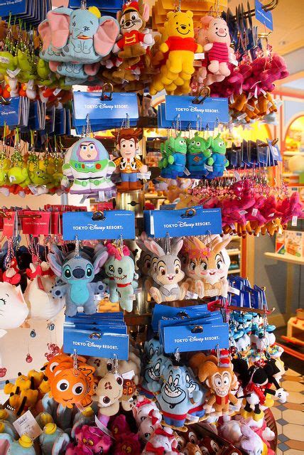 Tokyo Disney Plush Keychain Buddies | Disneyland merchandise, Disney ...