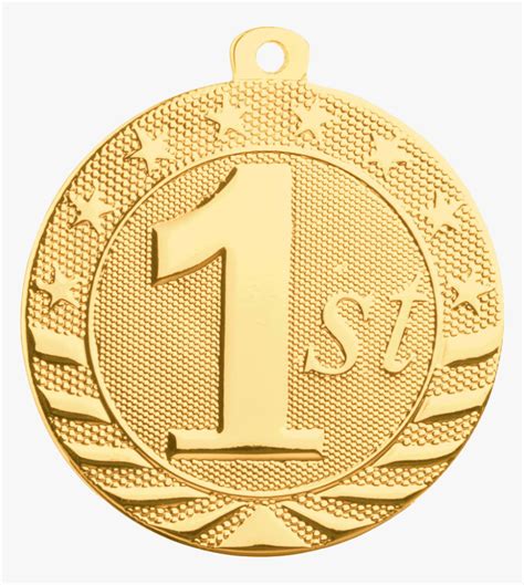 Gold First Place Medal, HD Png Download - kindpng