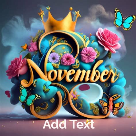 November Template | PosterMyWall