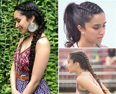 Shraddha Kapoor Hottest Braid Fashion: Times the Actress Showed How To ...