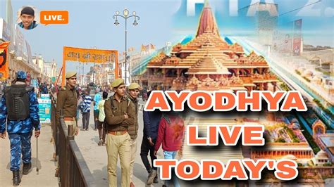 Ayodhya Ram Mandir today live news #ayodhya - YouTube