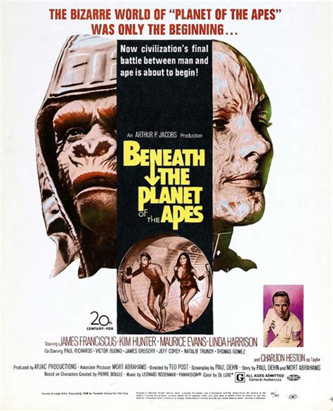 space1970: BENEATH THE PLANET OF THE APES (1970) International Poster Gallery