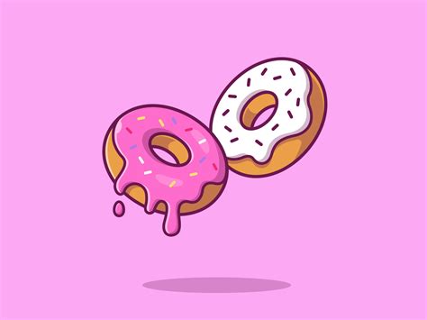 Donut Logo Cartoon