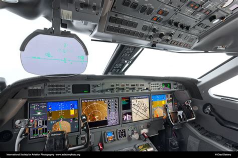 Gulfstream G550 Flight Deck - Gulfstream G550 Cockpit (#963249) - HD Wallpaper & Backgrounds ...