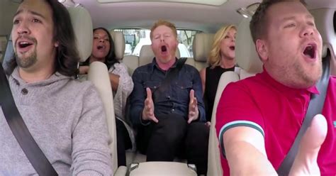 James Corden brings "Carpool Karaoke" to Broadway - CBS News