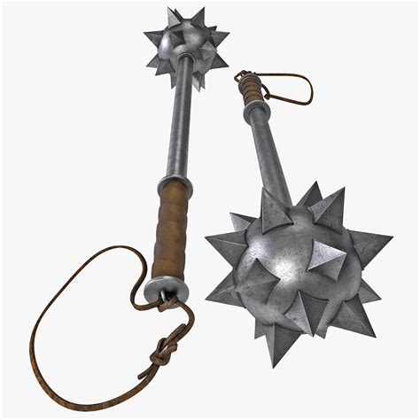 Spiked Ball Mace 3D Model #AD ,#Ball#Spiked#Model#Mace Graphic Design Portfolio Examples, Zombie ...