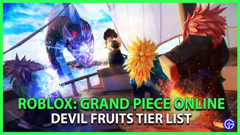 Grand Piece Online Devil Fruits Tier List (June 2023)