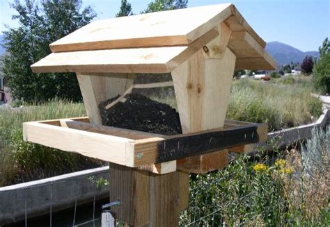 Cedar Hopper Bird Feeder Plans Plans DIY Free Download plans for wooden end tables | woodworking ...