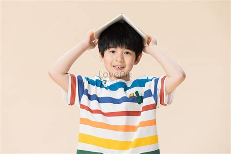 Cute Little Boy Head Book Picture And HD Photos | Free Download On Lovepik