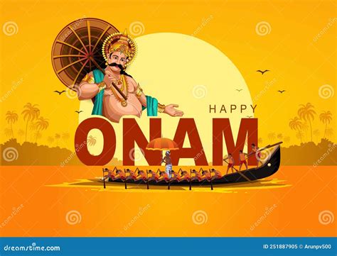 Mahabali Or Maveli, Kerala Old King. He Is Coming For Every Year Onam Celebration Cartoon Vector ...