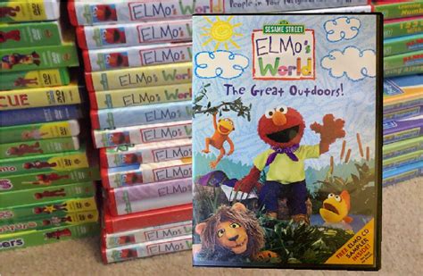 Elmo's World The Great Outdoors 2003 DVD Myles Bre by 650lisBon on DeviantArt