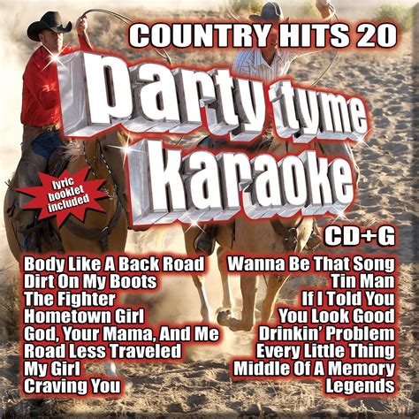 Party Tyme Karaoke - Party Tyme Karaoke - Country Hits 20 - Amazon.com ...