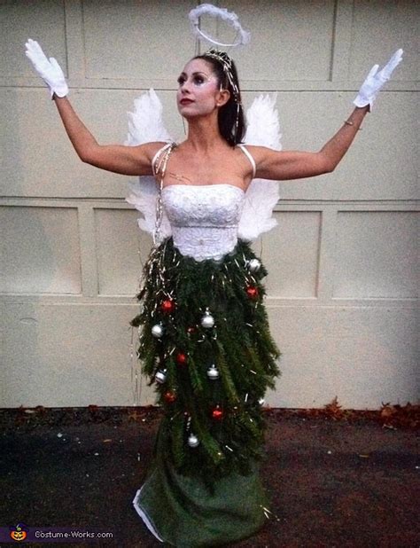 Angel on a Christmas Tree Costume | Unique DIY Costumes